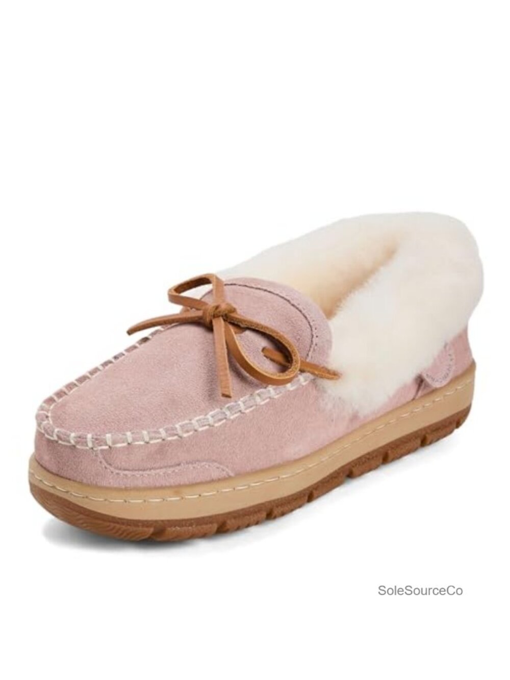 100% Australian Shearling Mocc Indoor/Outdoor Cozy House Shoes